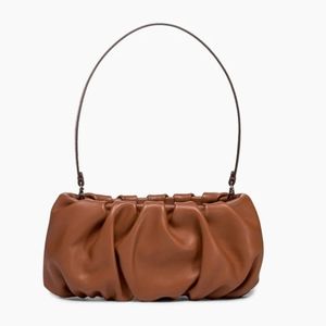 ! STAUD Bean Bag in Tan Leather